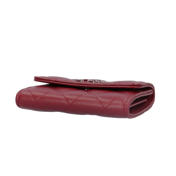 CHANEL Red Leather Wallet - Picture 4 of 6